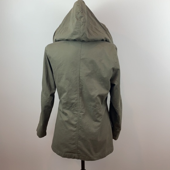 Love Tree Army Green Anorak Jacket Size Small - Picture 3 of 8